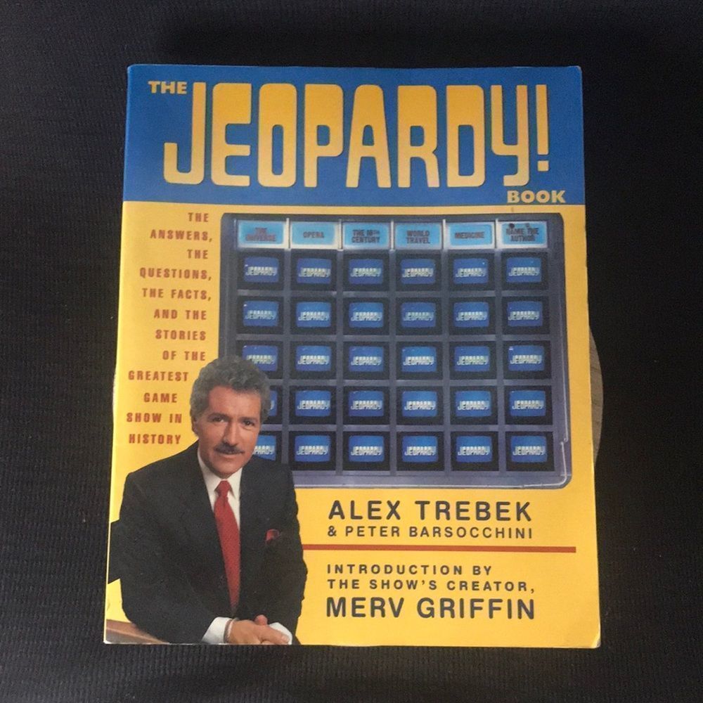 The Jeopardy Book Alex Trebek